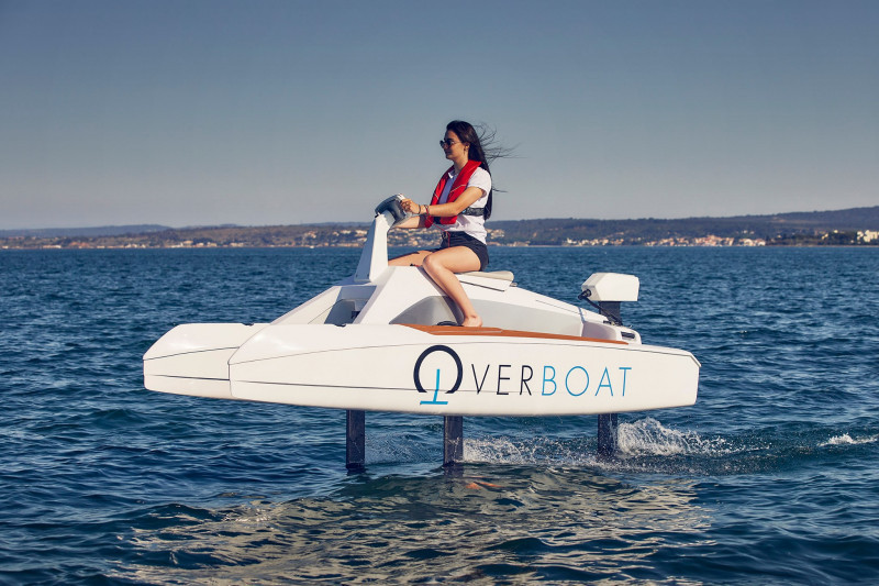 E-foil, Flite Scooter, Overboat