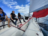 Navigation sensationnelle sur voilier tout équipé