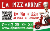 RES - LA PIZZ'ARRIVE - LOGO - MAUGUIO