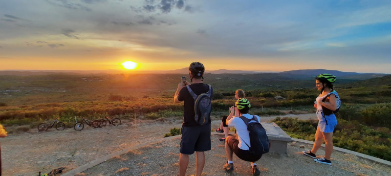 Crêtes de Montaud - Coucher de soleil