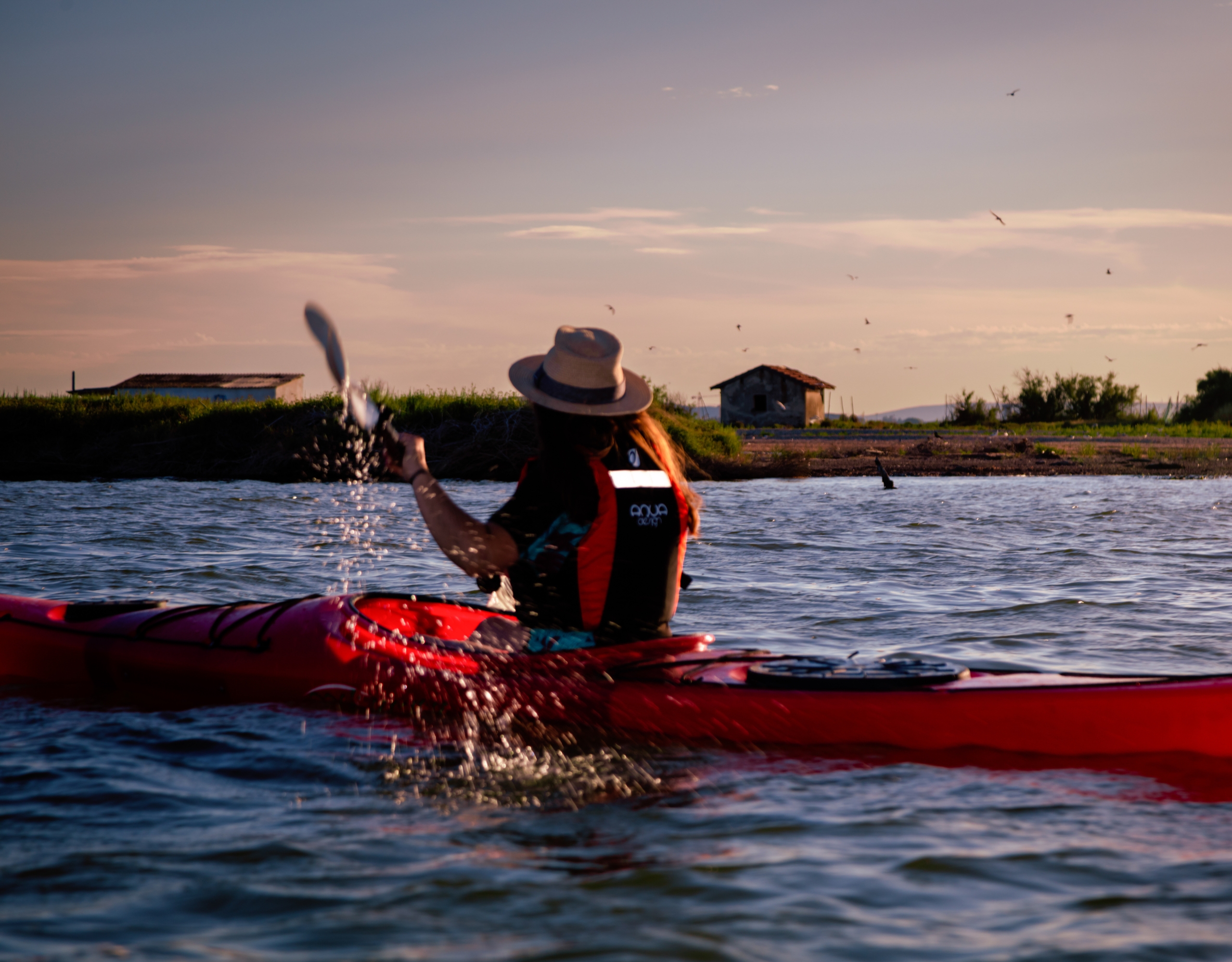 Kayak étang de l'Or