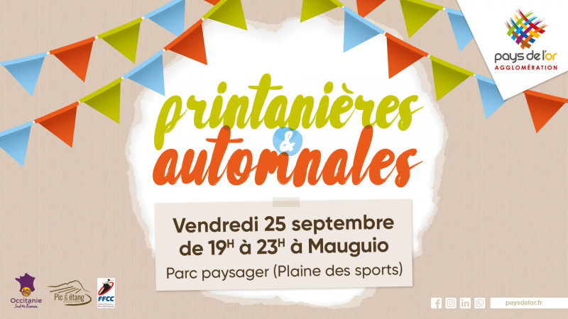 AUTOMNALES MAUGUIO 2026 - © PAYS DE L'OR AGGLOMERATION AUTOMNALES MAUGUIO 2026