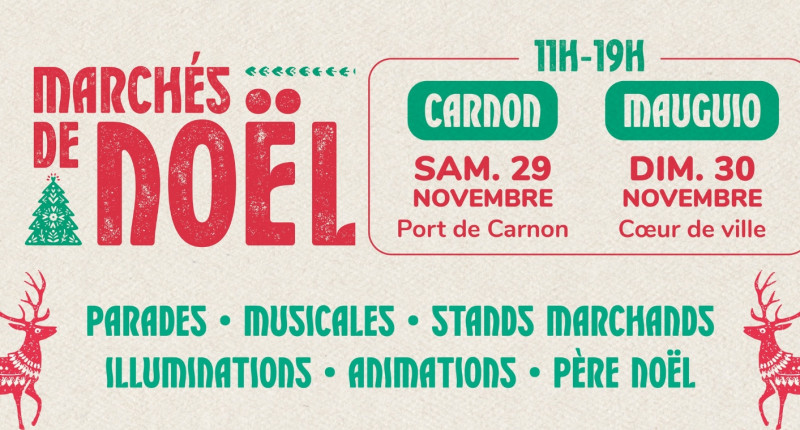MARCHE DE NOEL MAUGUIO CARNON 2025